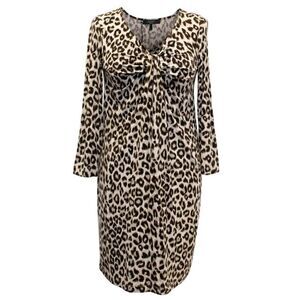 𝅺weekend Max Mara Leopard Print Dress M